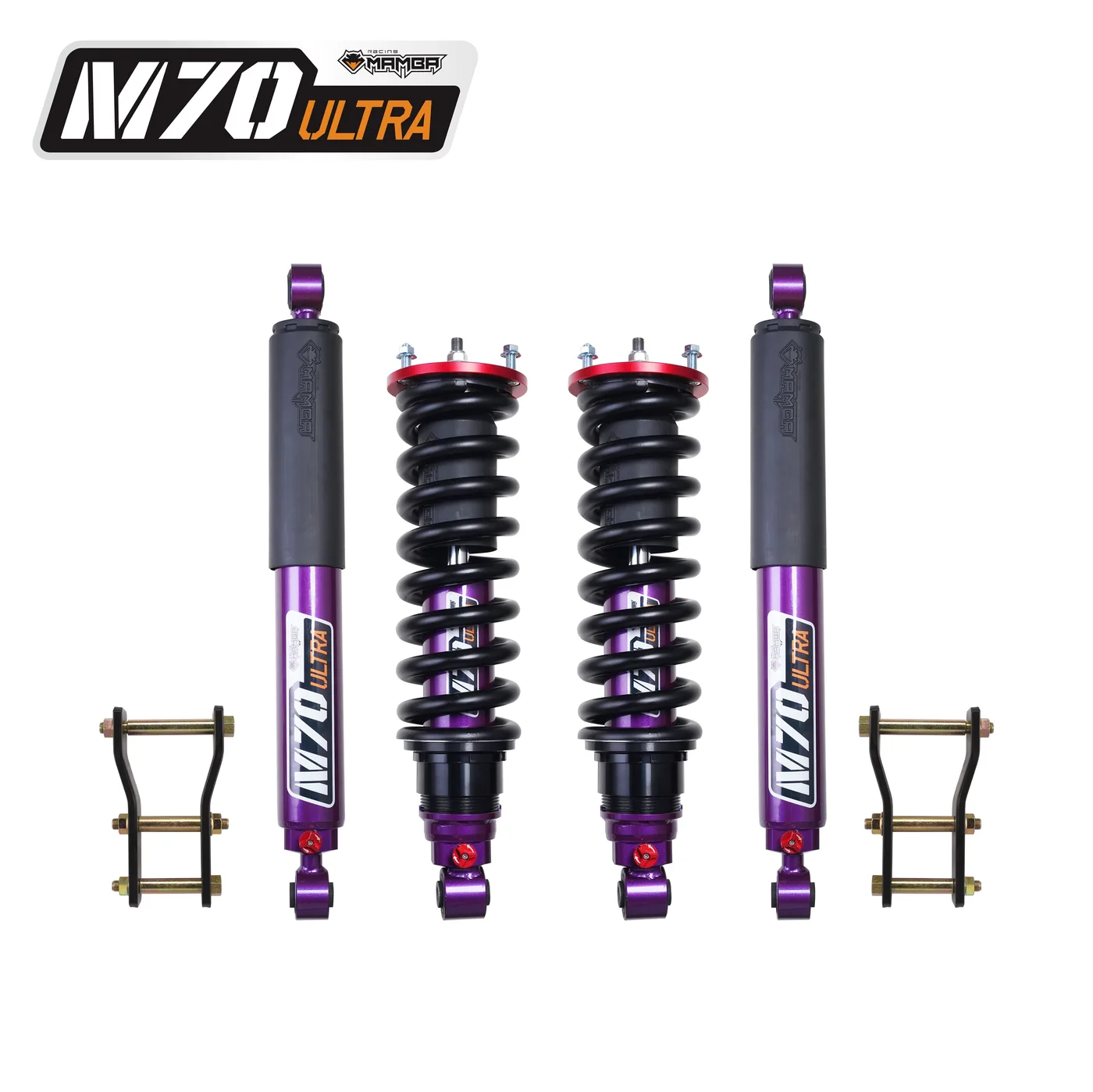 Ensemble M70 Ultra du dossier Nawara D24 D40 avec ressorts à lames ; configuration documentée, montage à confirmer