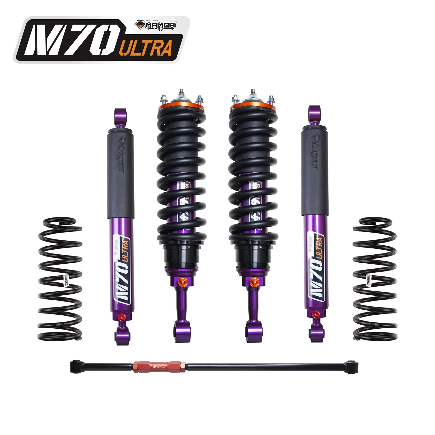 Ensemble M70 Ultra du dossier DMAX V-CROSS ; configuration documentée, montage à confirmer